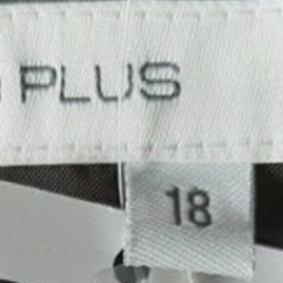 LAURA PLUS / Light Fabric Tweed Midi Skirt Brown & Cream Sz 18 - Picture 7 of 9